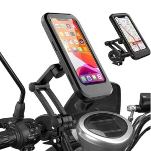 Universal Waterproof 360° Rotating Bike & Motorcycle Mobile Phone Holder